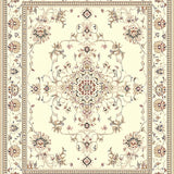 Lyndhurst Heritage Timeless Oriental Medallion Area(Beige)