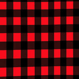 Checkered Lumberjack with Bold Contrast Design(Red)