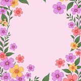 Dreamy Hawaiian Floral Sanctuary Enchanted Jungle Wonderland (Pink) - ODIKA