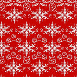 Festive Snowflake Holiday Decorative Accent(Red)