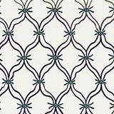 Traditional Weathered Honeycomb Mosaic Tracery(Purple)