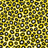 Abstract Animal Inspired Design Featuring Monochrome Spotted Motifs(Yellow)