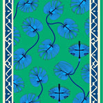 Tropical Foliage Lattice Reversible Decorative (Green) - ODIKA