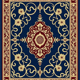 Vintage Floral Damask Artisan (Blue)