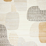 Boho Fringe Area Beige Neutral Tone Accent(Beige)