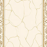 Inspired Swirled Veined Decorative Artwork (Beige)