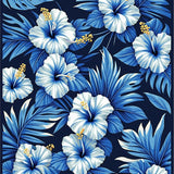 Stylish Tropical Print Accent(Blue)