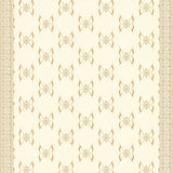 Elegant Quatrefoil Area with Neutral Tones and Chic Design(Beige)
