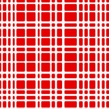 Country Gingham Check with Whimsical Festive Flair(Red)
