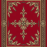 Luxurious Damask Heritage Treasure(Red)