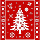 Yuletide Celebration Decorative Floor Covering(Red)