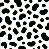 Traditional Farm Animal Hide with Authentic Spots (Black) - ODIKA