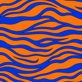 Harmonious Wave Symphony Expressionist Fluid Canvas Inspiration(Orange)