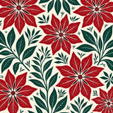Elegant Yuletide Blossom Crystal Seasonal Accent(Red)