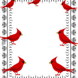 Cardinal Tapestry Machine Yuletide Floor Accent(Red)