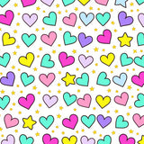 Kawaii Mosaic with Playful Confetti Details (Pink)