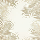 Beachside Palm Leaf Area Rug(Beige)