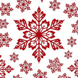 Festive Snowflake Wonderland Decorative Hallway Accent(Red)