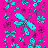 Nocturnal Fluttering Beings (Pink)
