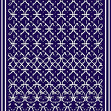 Trellis Lattice Contemporary Pathway(Blue)