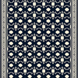 Timeless Symmetrical Interlocking Decorative Artisan(Black)