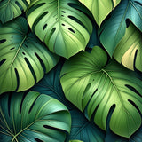 Elegant Sage Green Leaf(Green)