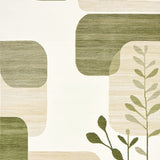 Earthy Tones Kitchen Beige & Green Farm(Beige)