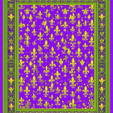 Vibrant Carnival Color Splash(Purple)