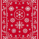 Starlight Snowflake Winter Wonderland(Red)