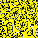 Tangy Fruit Slice Modern Art Decorative(Yellow)
