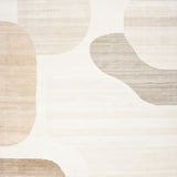 Contemporary Neutral With Sophisticated Abstract For Decor(Beige)