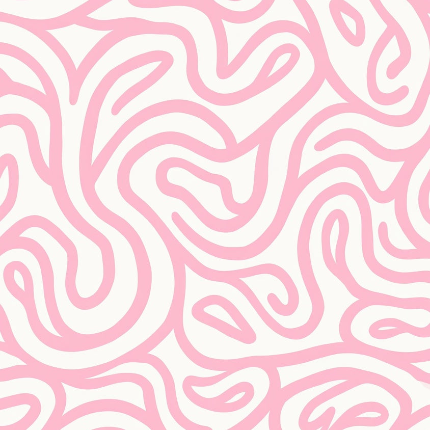 Ripple Effect with Smooth Layered Contours (Pink) - ODIKA