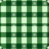 Winter Wonderland Buffalo Check Adornment(Green)