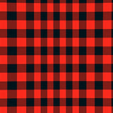 Buffalo Check Doormat with Classic Checkered Design(Red)