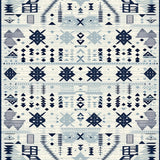 Geometric Spotted for(Blue)