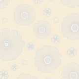 Petal Bloom Intricate Jewel Magnificent Statement Accent(Beige)