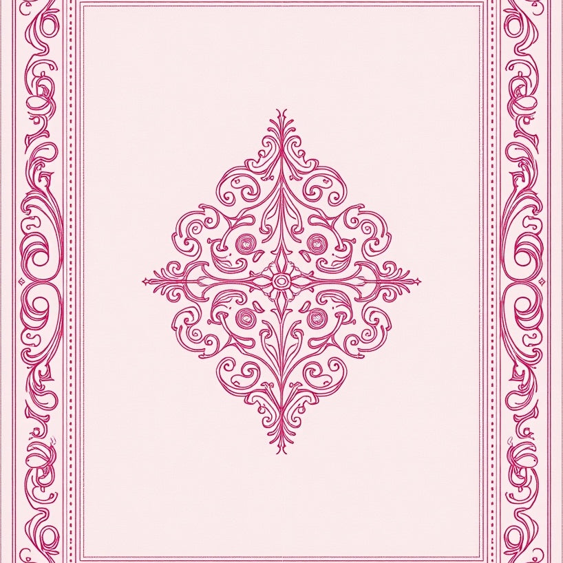 Whimsical Baroque Paisley Ethereal Dreamy Luxe Timeless (Ivory) - ODIKA