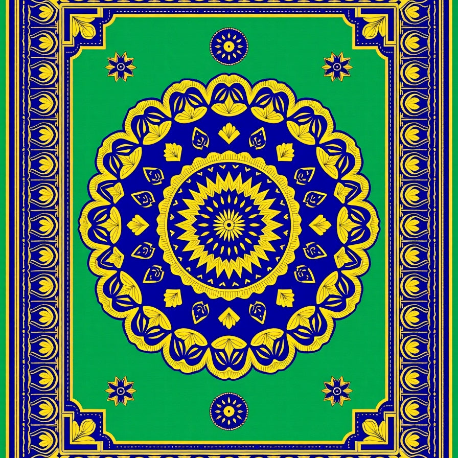 Medallion Waterproof Deck (Green) - ODIKA