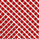 Winter Wonderland Crosshatch Patterned Accent(Red)
