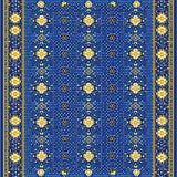 Geometric Spotted Bedside(Blue)