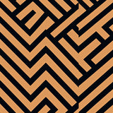 Exquisite Herringbone Chevron Zigzag Textured Fancy Embellishment(Brown)