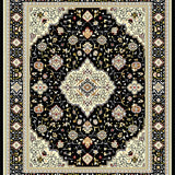 Chic Neutral Toned Lattice Arrangement(Black)