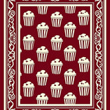 Premiere Night Treat Circular Entertainment Accent(Red)