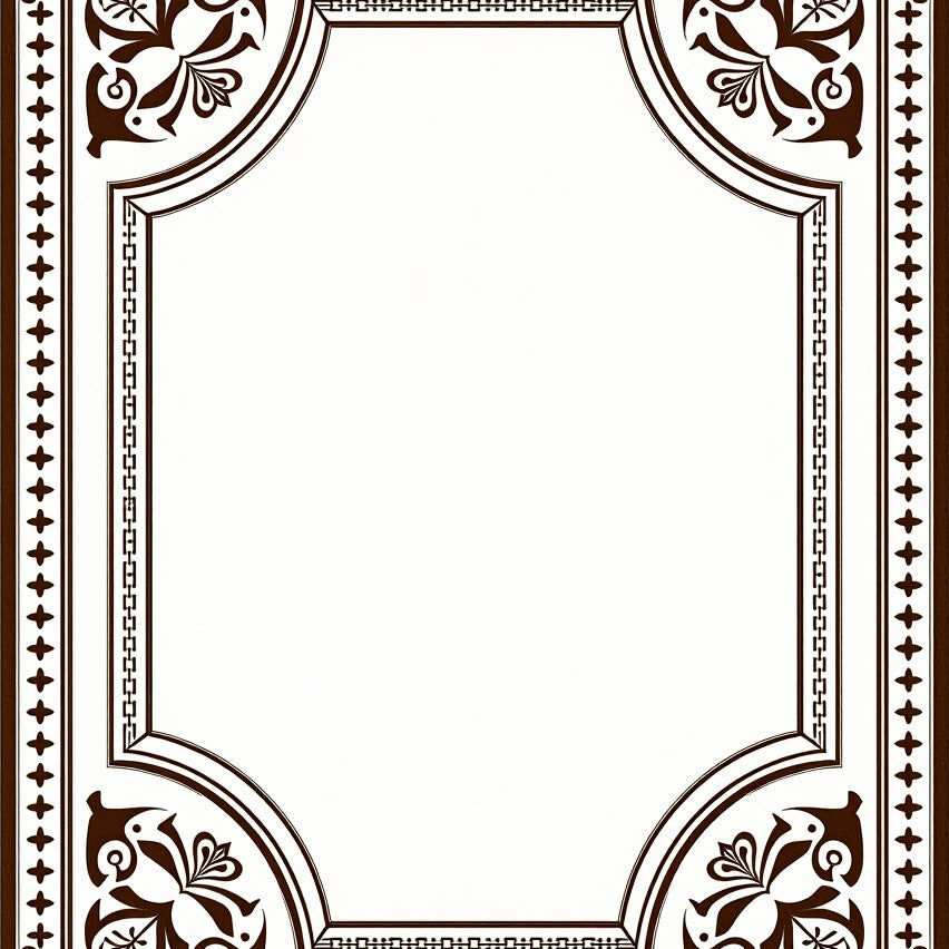 Classical Aristocrat Palace Timeless Enchanted Treasure (Brown) - ODIKA