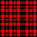 Lumberjack Plaid with Vintage Crosshatch Detailing(Red)