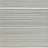 Chic Black White Striped Area for Stylish Entryways and Patios(Black)