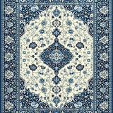 Chic Vintage Inspired Botanical(Blue)