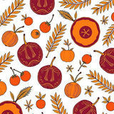 Welcome Fall Cornucopia with Abundance Harvest Celebration(Orange)