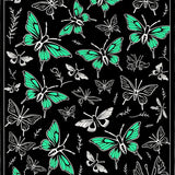 Botanical Winged Creatures (Black)