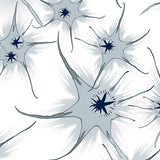 Contemporary Abstract Brushstroke Watercolor Artistic Splatter (White) - ODIKA